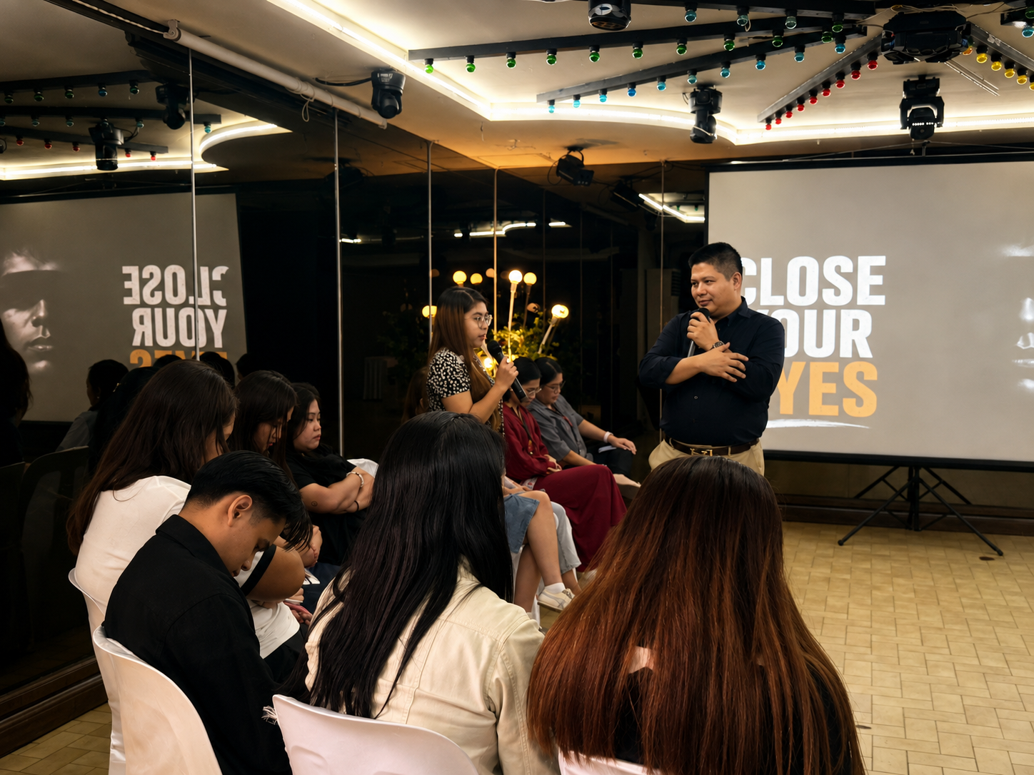 Jennyson leading an interactive strategy session
