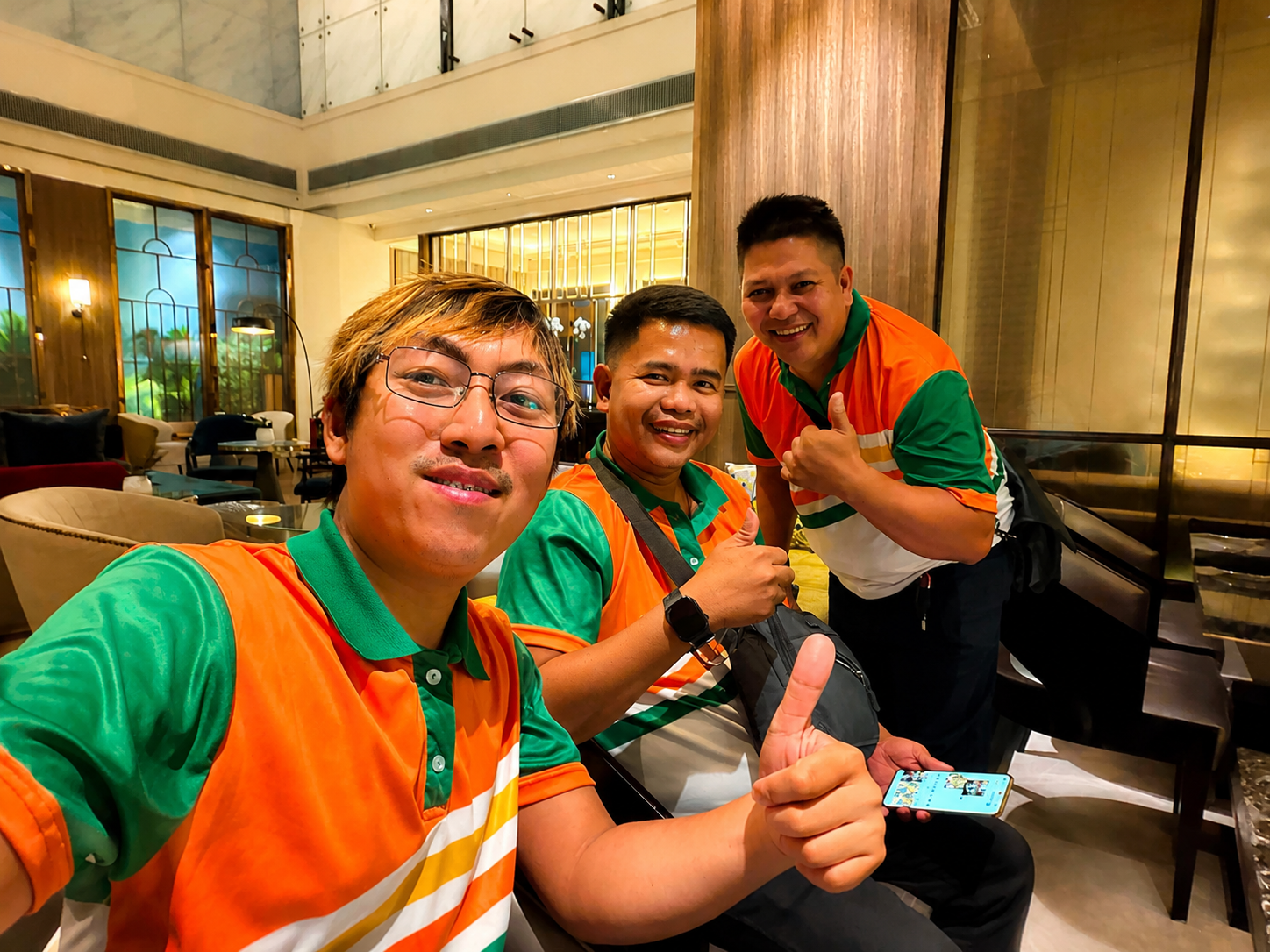 Jennyson with the KIWI Digital Tech team